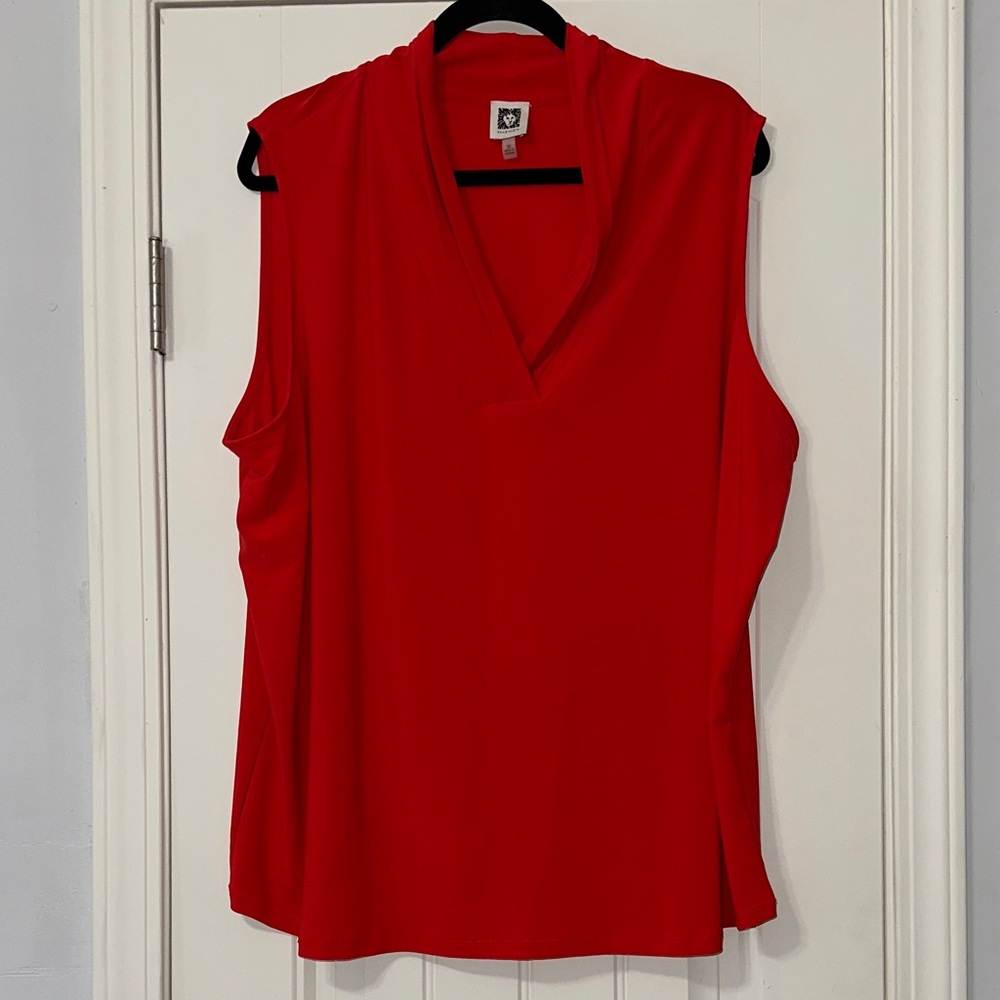 Anna Klein Sleeveless Women's Top | 3X